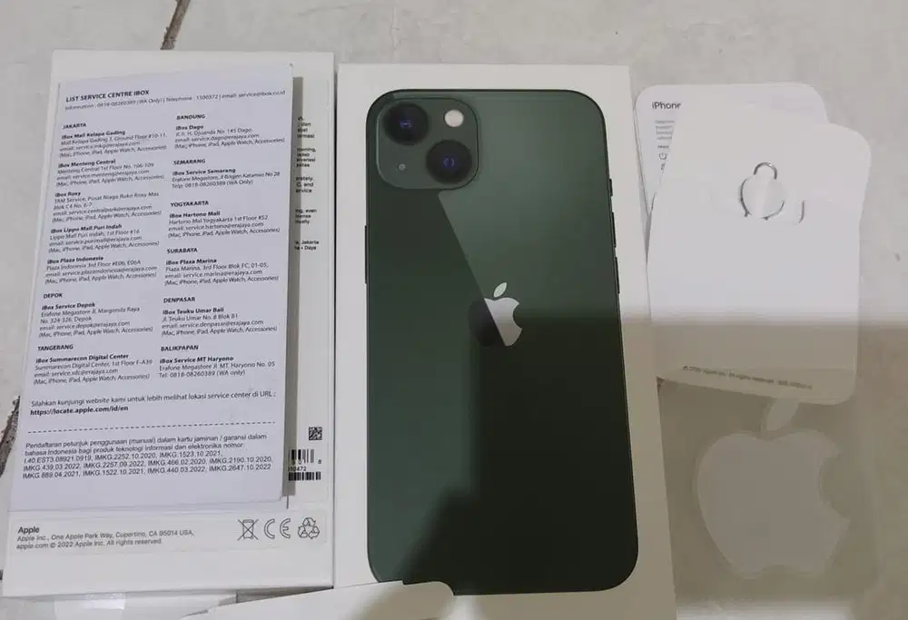 Iphone 13 128 Green limited Edition