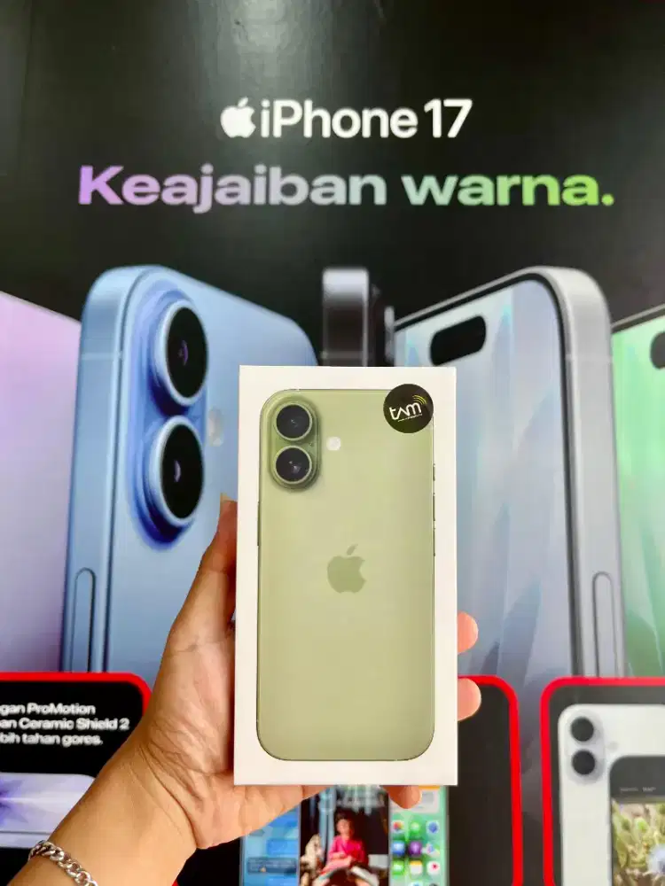 PROMO IPHONE 17 256GB GARANSI 1 TAJUN