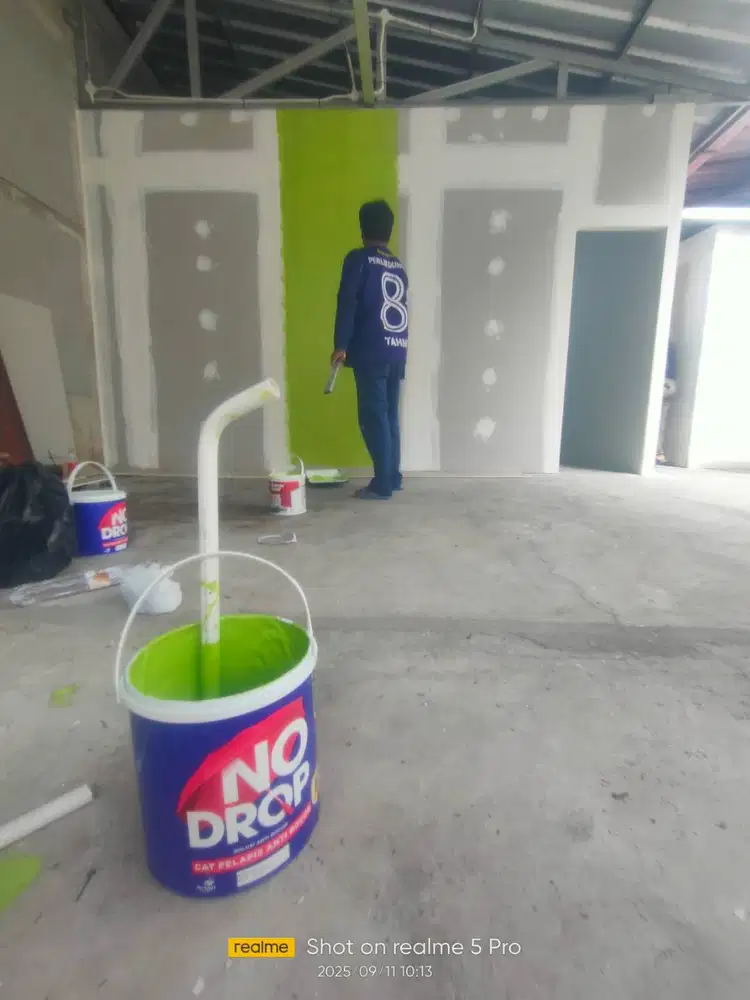 Ahli plafon gypsum dan partisi gypsum murah garansi rata bebas retak