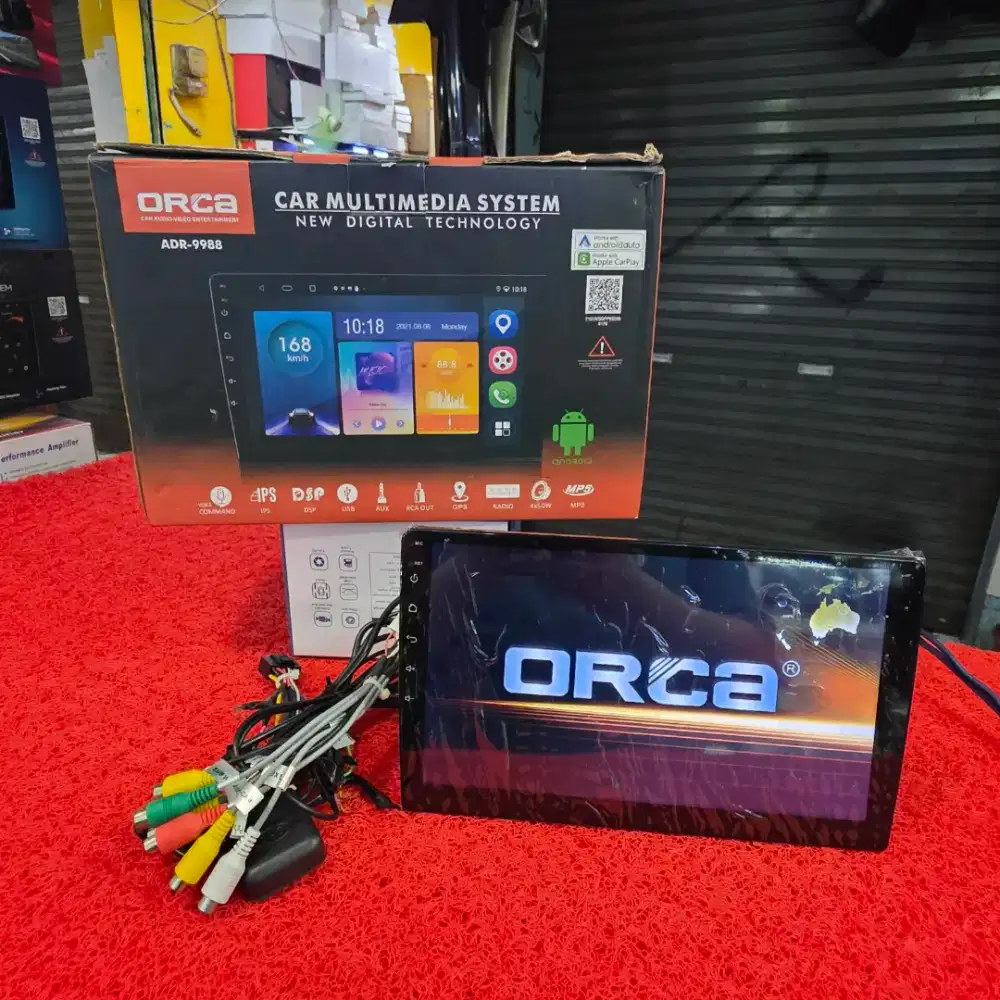 Head Unit Android ORCA Standard Series ADR-9988 RAM 2GB ROM 32GB 10 in