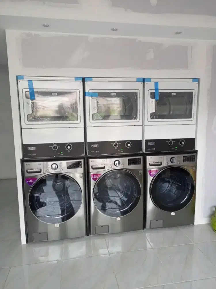 Jual mesin dan sparepart laundry