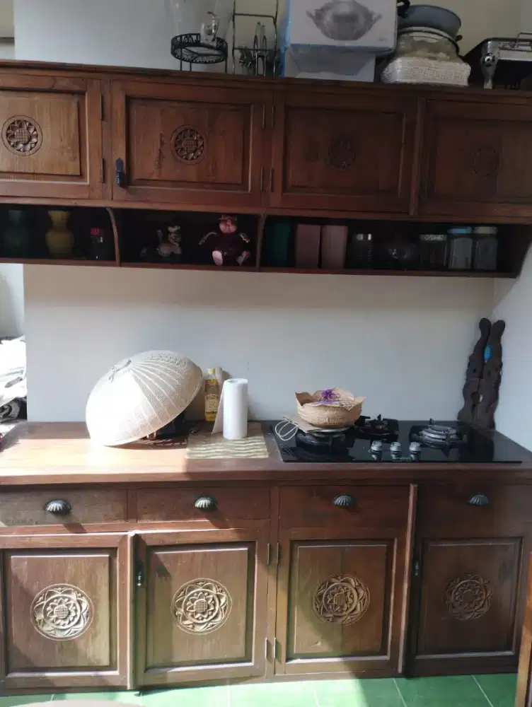 Kitchen Set Jati Lawasan