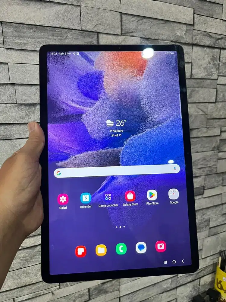 Samsung Tab S7 Fe 5G 8/128 gb No minus bisa kartu