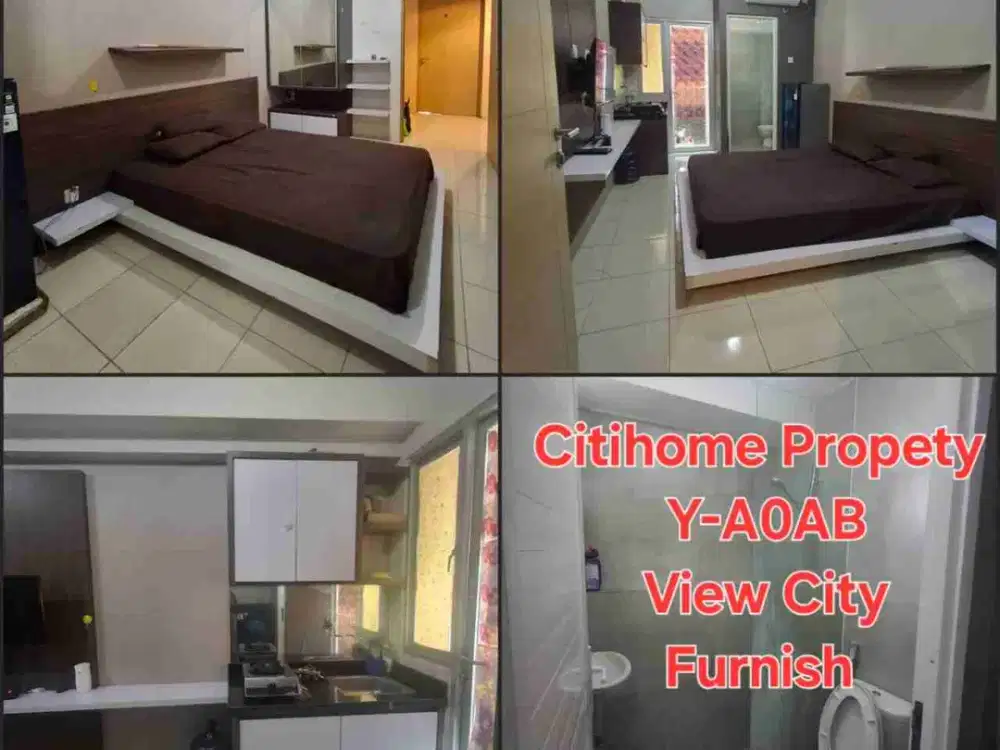 Disewakan Bulanan Studio Apartemen educity by Citihome