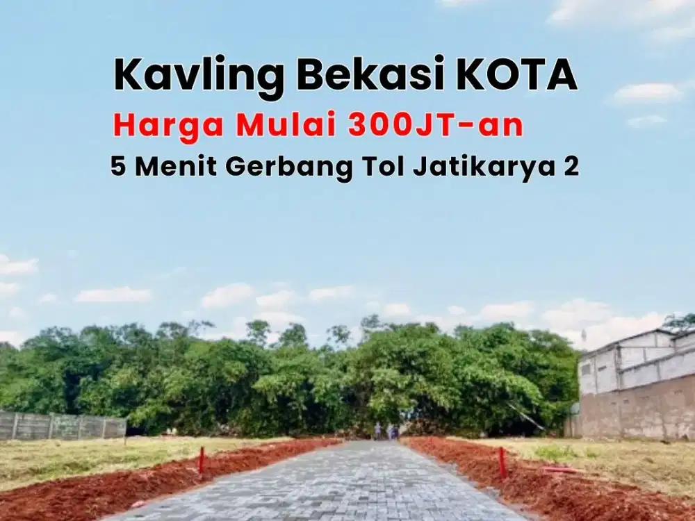 10 Menit Ciputra Mall Cibubur Tanah Kavling Strategis Ccilan 12x