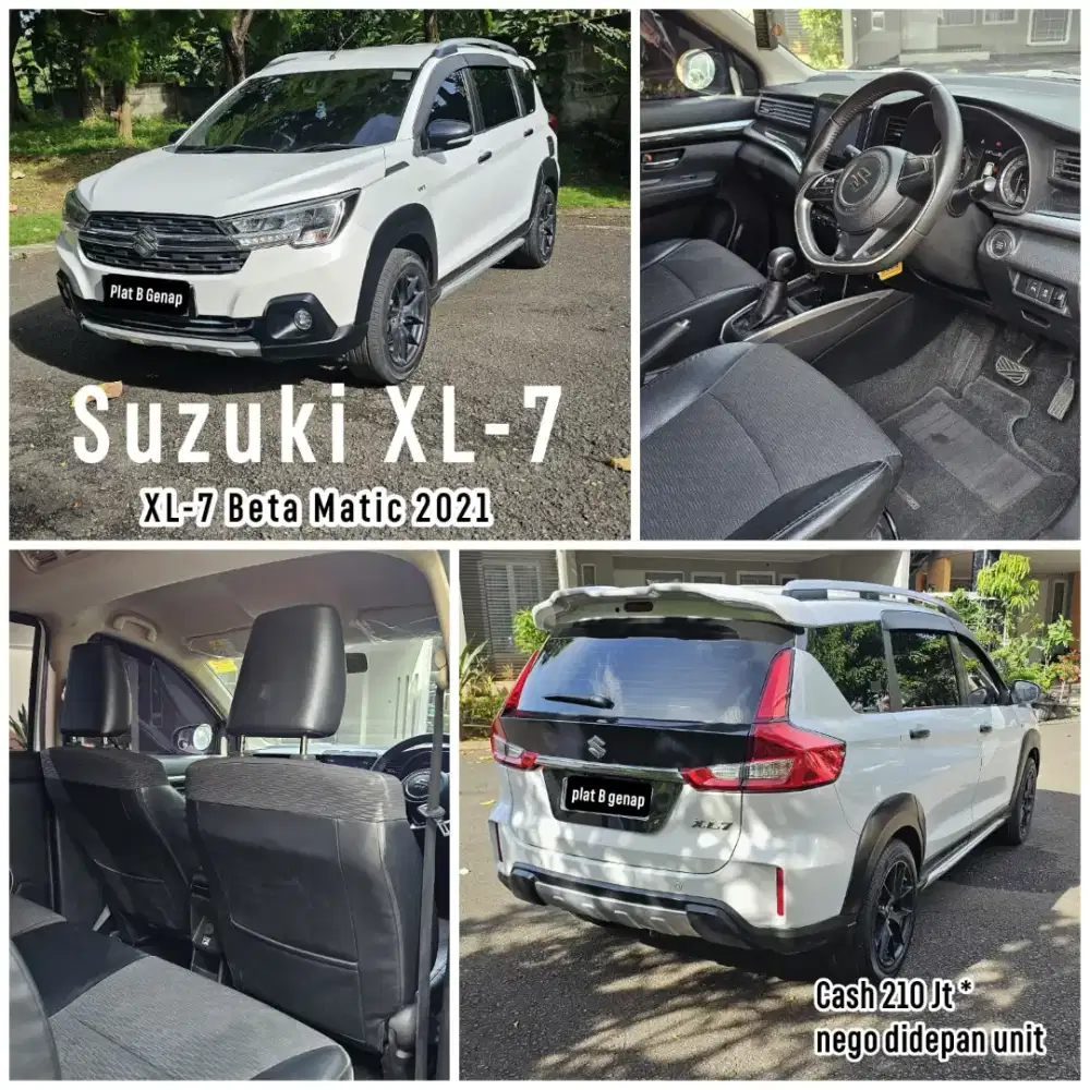 SUZUKI XL 7 BETA 2021 PUTIH MATIC KINCLONG ISTIMEWA