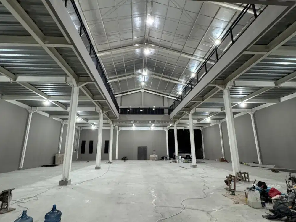 Gudang Baru Dibangun Lokasi Kamal Raya Tegal Alur Kalideres Ada Izin Industri