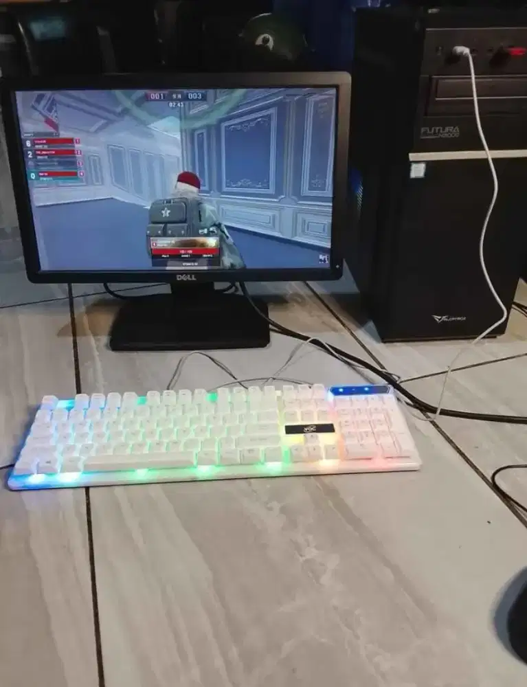 komputer DDR4 i5-7400+8gb+VGA 2gb edit game kantor pengetikan oke bos