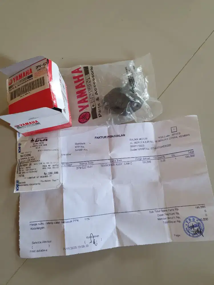 Tensioner Lexi Nmax Aerox