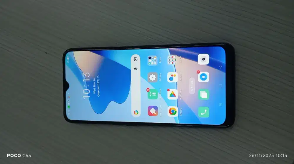 Oppo A 16 second mulus, hp dan charger.