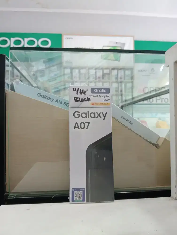SAMSUNG A07 4/64 NEW MURAH QR GADGET