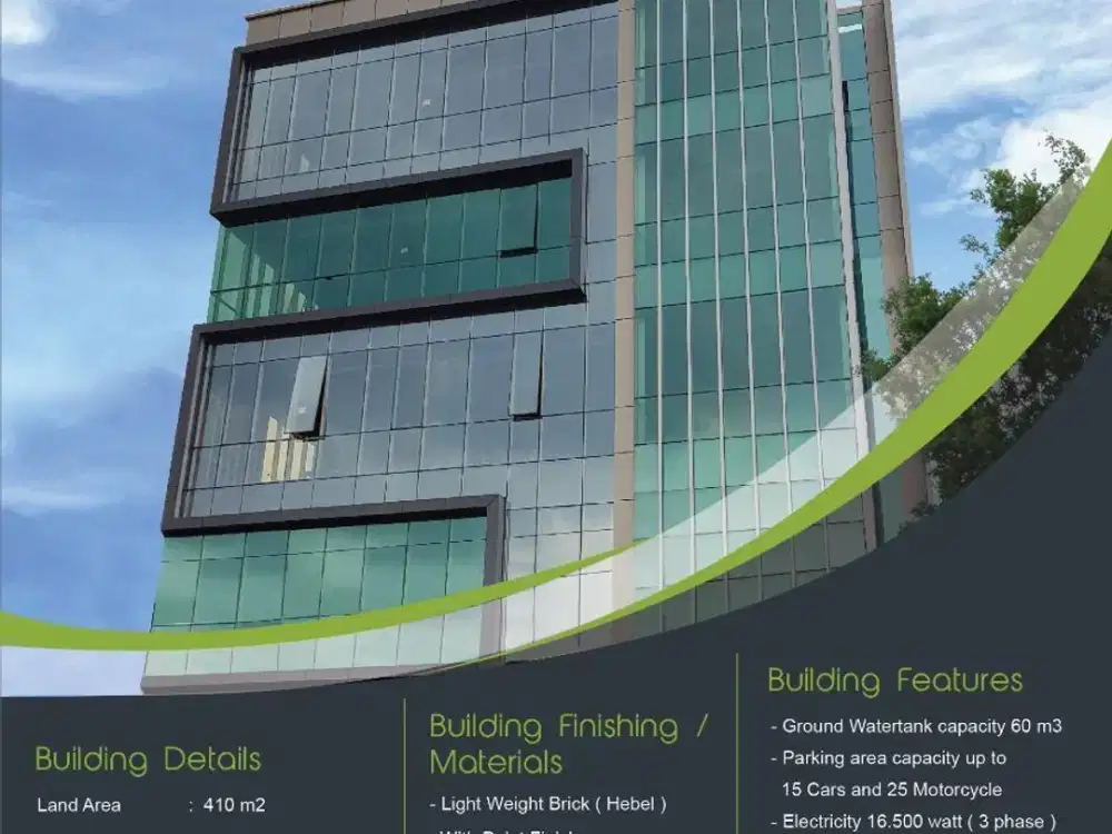 Jual GEDUNG BARU SIAP PAKAI