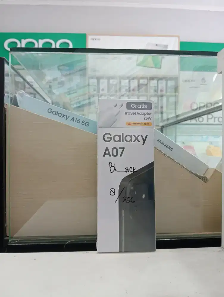 SAMSUNG A07 8/256 NEW MURAH QR GAFGE