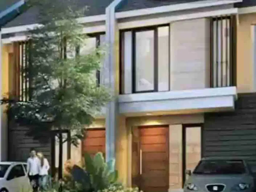Rumah 2 lantai Baru WIGUNA Rungkut Surabaya Timur