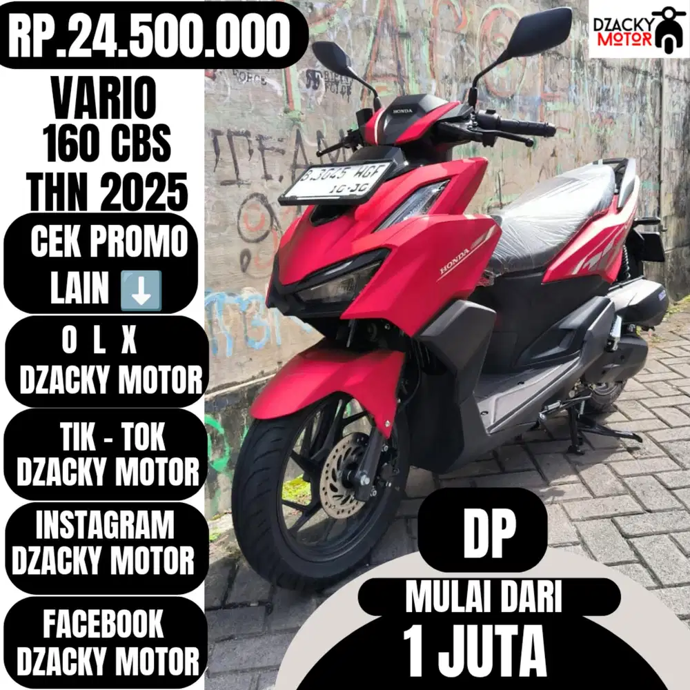 VARIO 160 CBS THN 2025 SECOND LIKE NEW
