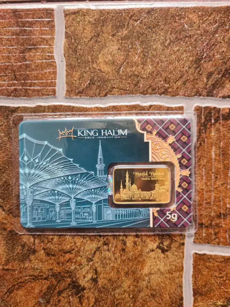 Logam Mulia Emas King Halim Mosque Series Masjid Nabawi