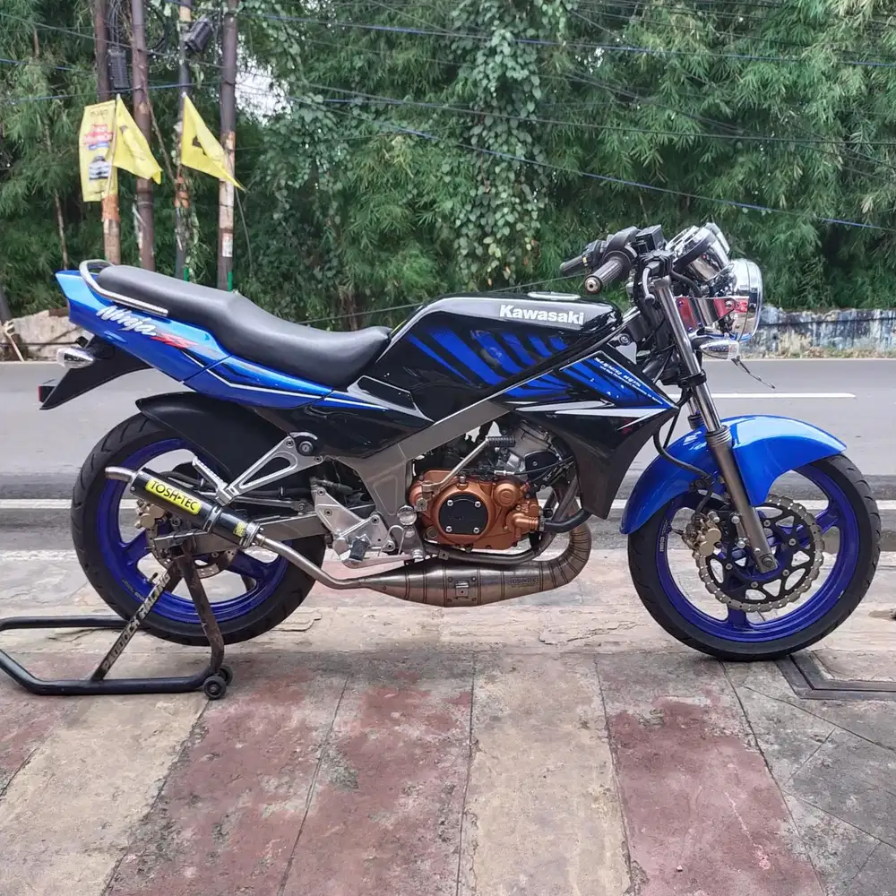 Kawasaki ninja Kiss 150 2004 Bagus lengkap Orisinil