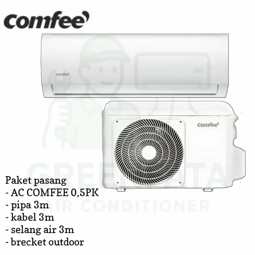 AC COMFEE 0,5 PK + PASANG