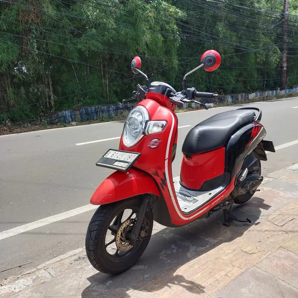 Honda Scoopy Donat 110 2018 Lengkap Bagus Orisinil