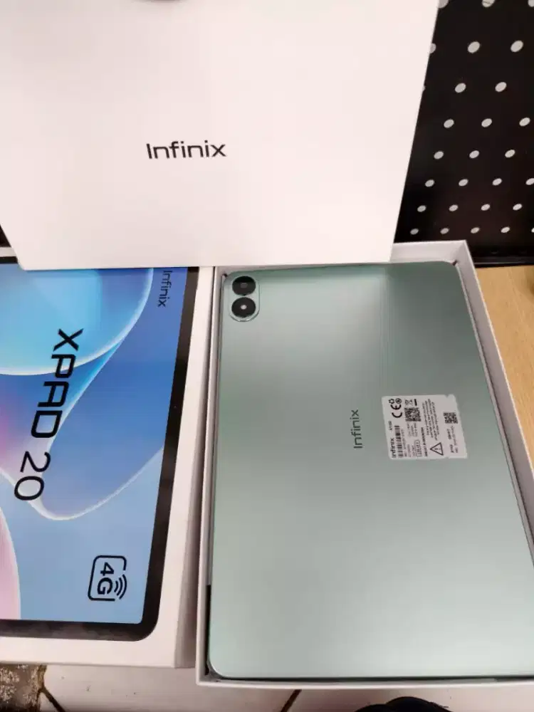 Infinix xpad 20 8/256 full set baru 7 hari