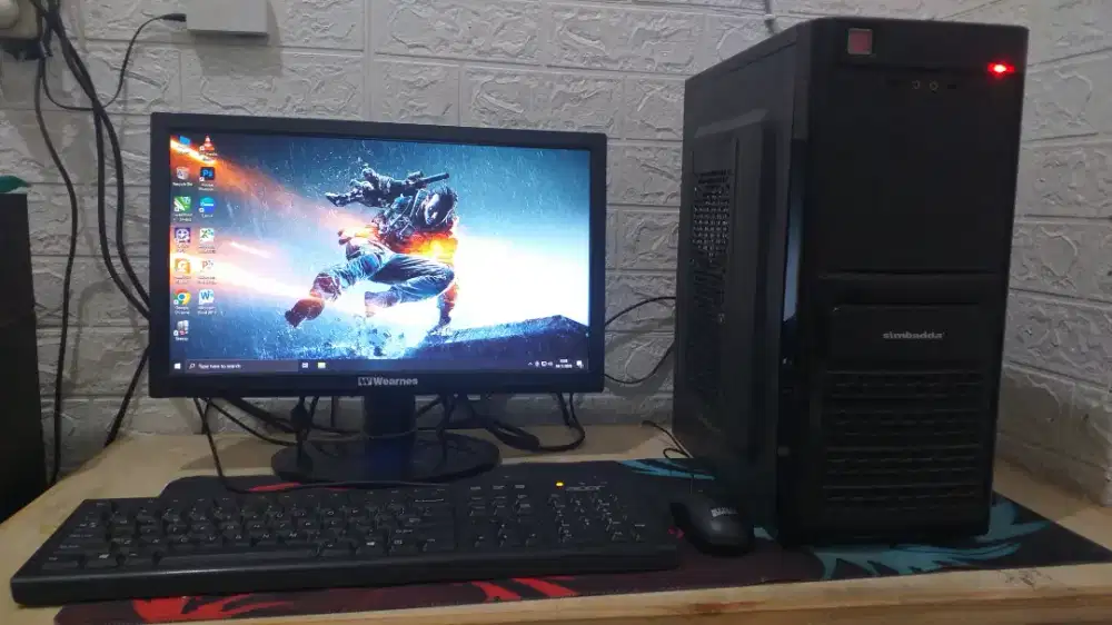 Komputer Lengkap Rakitan Core i3 Siap Pakai