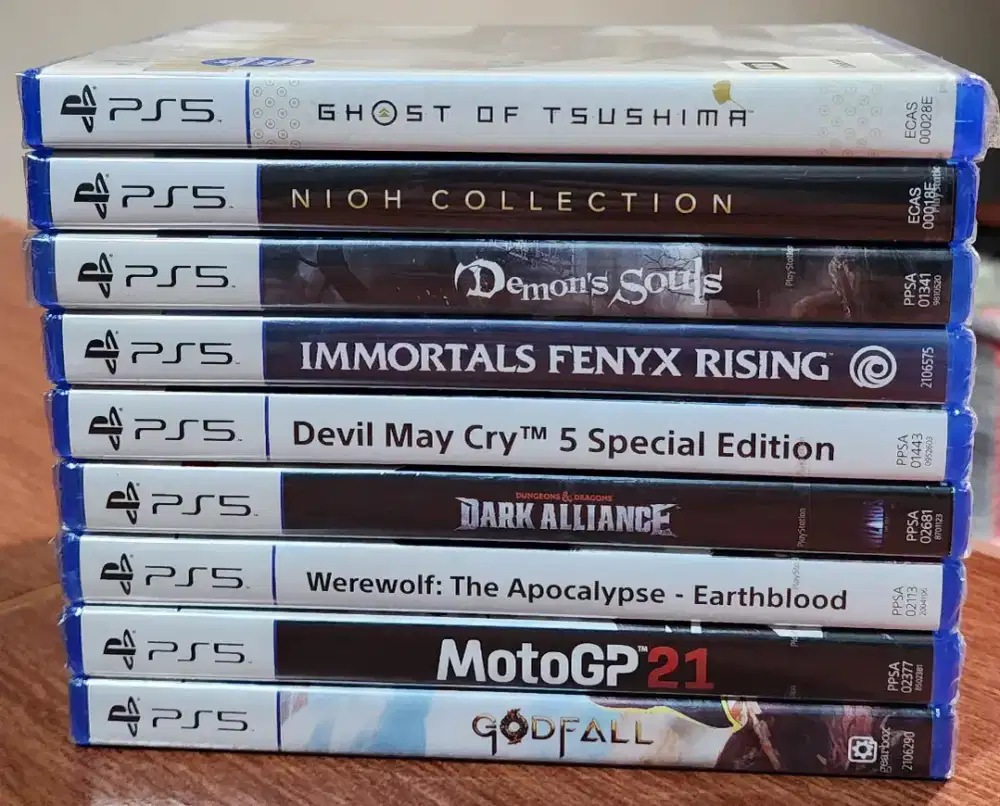 Kaset PS5 Baru Segel