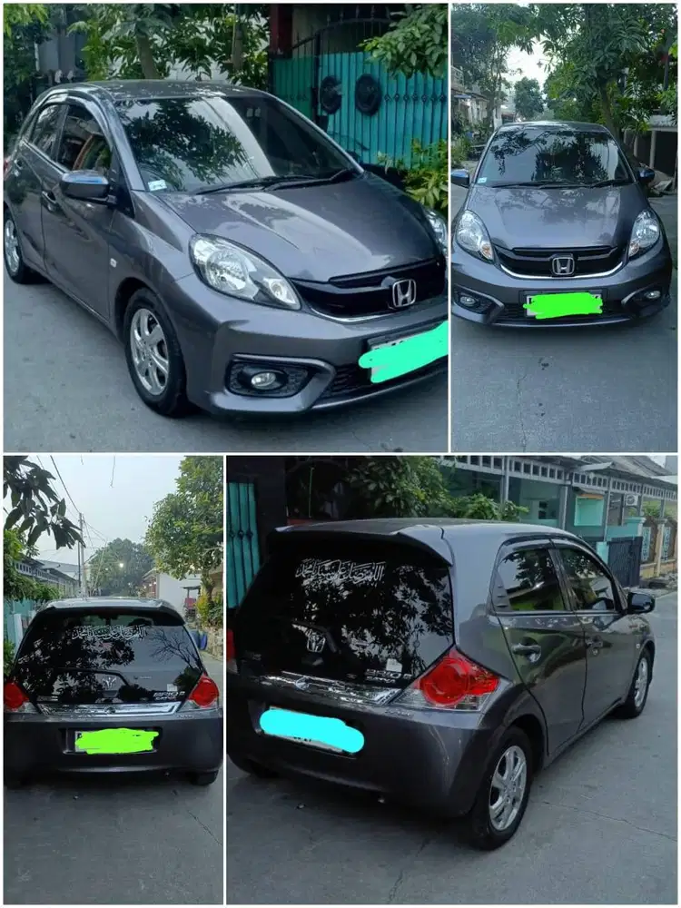 Honda Brio Satya 1.2 E Bensin-AT 2017 GREY Metalic