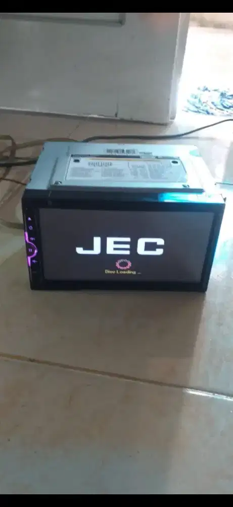 Head unit dvd mobil kondisi normal