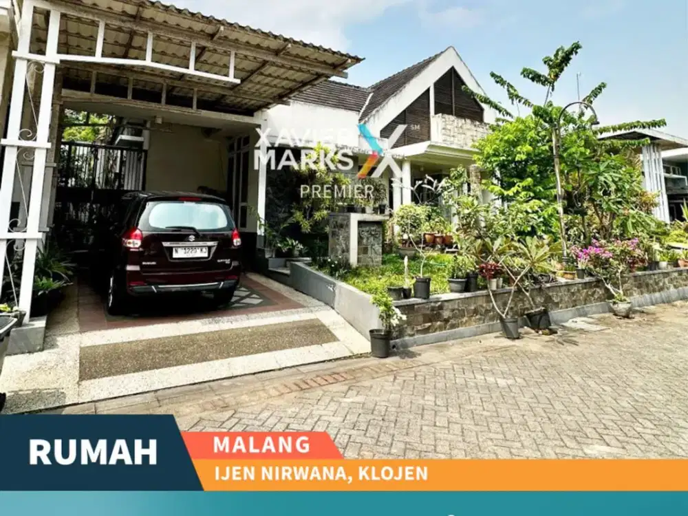 Dijual Rumah Selangkah ke Pusat Kota di Ijen Nirwana Malang