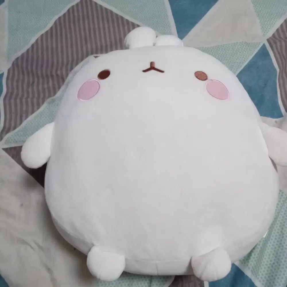 Boneka molang putih original jumbo 40cm murah bagus