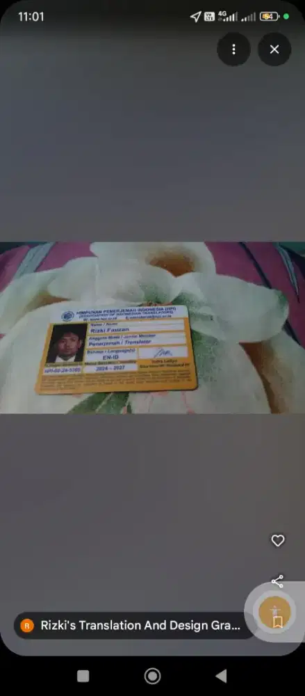 Jasa penerjemah terdaftar di hpi