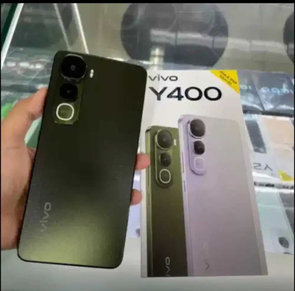 Murah Vivo y400 8+8/128gb green fullset like new