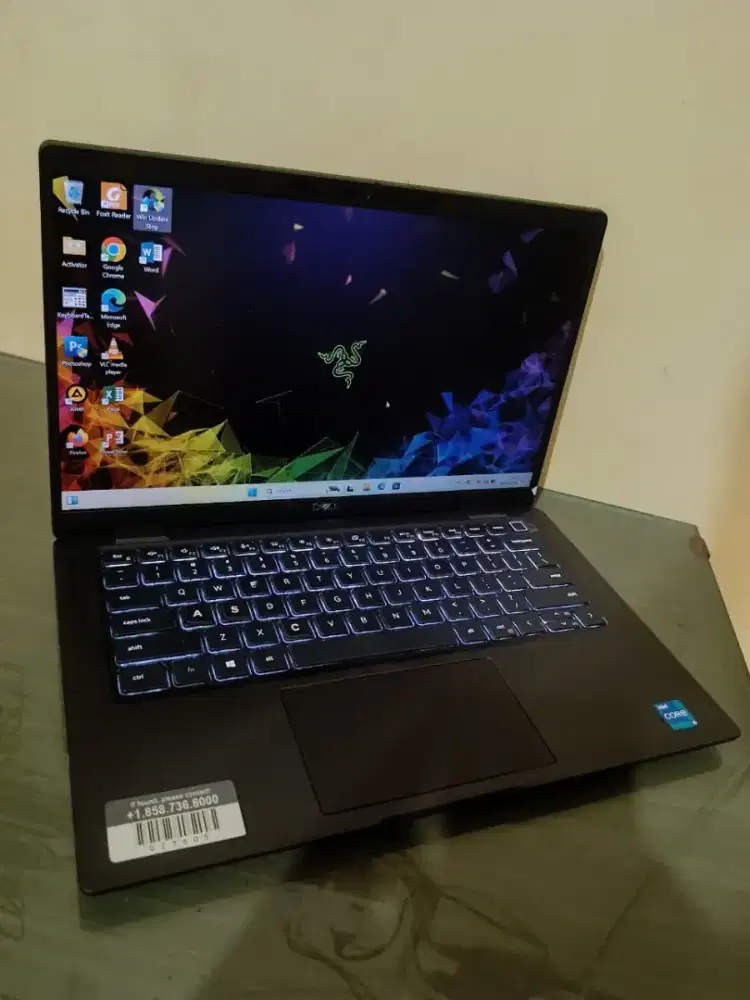 Laptop Dell 7420 Core i5 Gen 11 RAM 16GB SSD 256GB