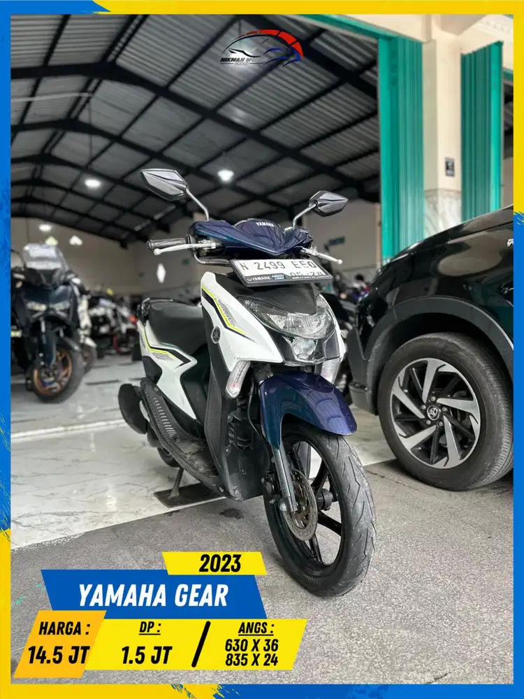 YAMAHA GEAR 2023 SIAP GASSKEUN BOSSKU HIKMAH MOTOR KEPUH MALANG