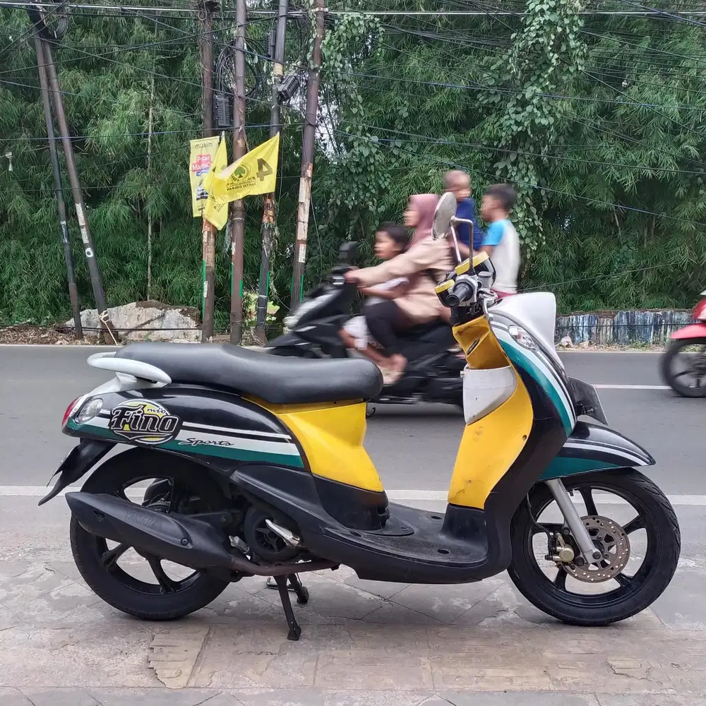 Yamaha Fino Karbu 110 2013 Bagus lengkap Orisinil
