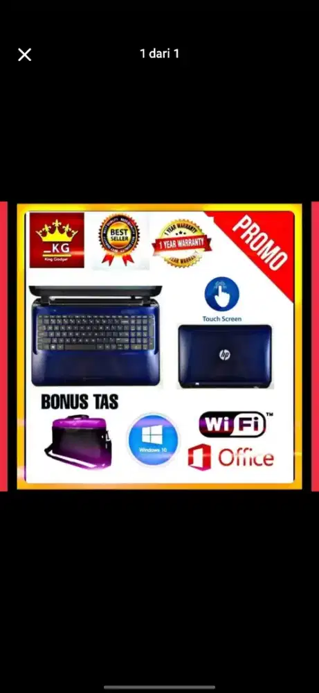 Laptop HP Bekas Dijual Segera