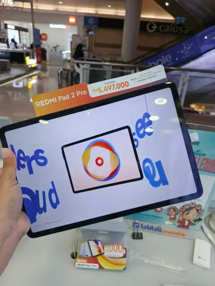 Redmi PAD 2 pro lengkap 1 set