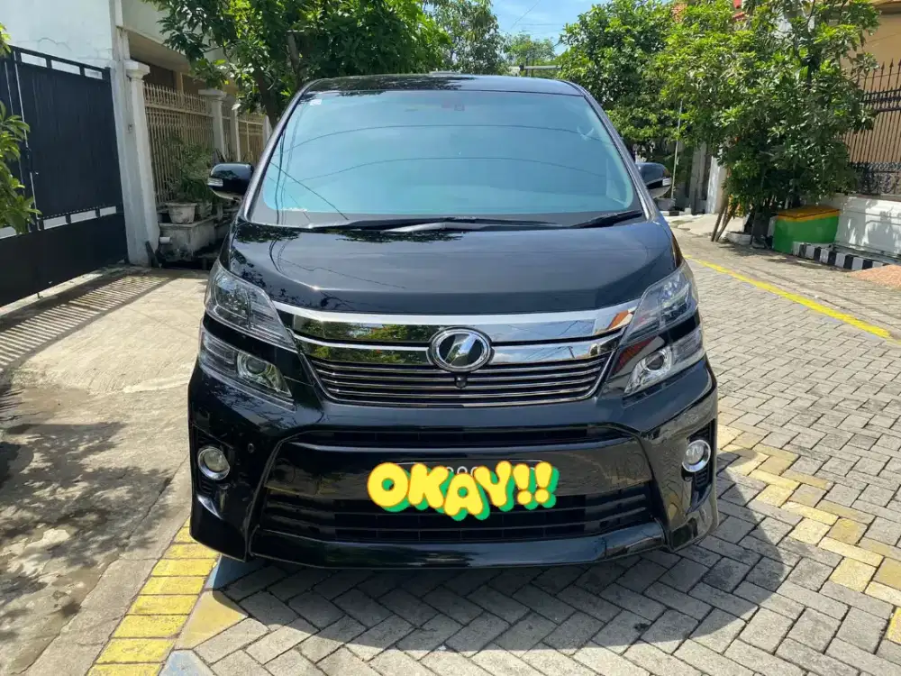 Toyota Vellfire 2.4 Premium Sound 2012