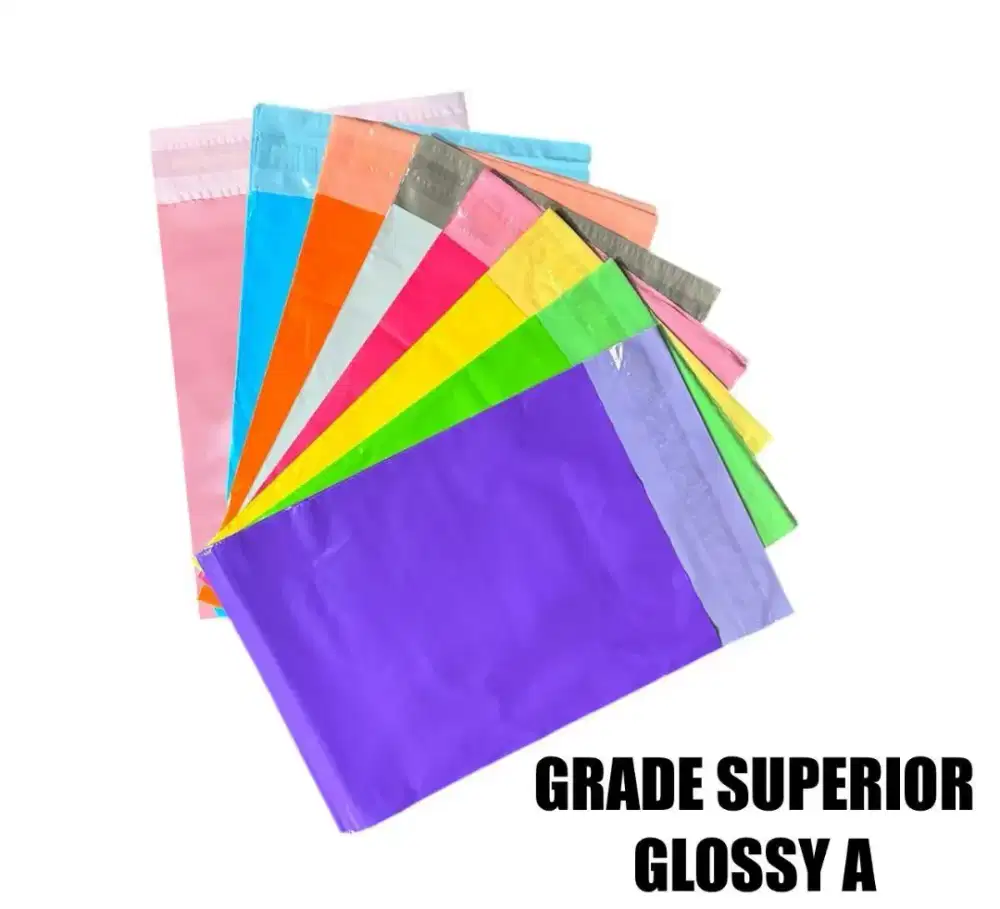 Grosir polymailer all size ready, produksi lngsung dari pabrik