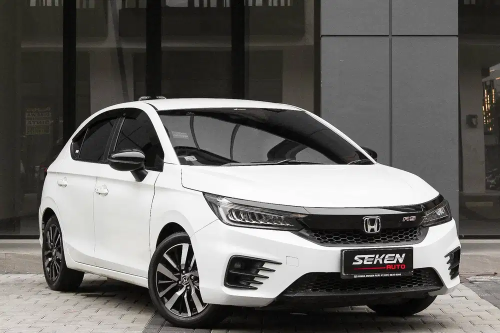 Honda City Hatchback 1.5 RS CVT 2022 Putih Mutiara. FULL RECORD!!!
