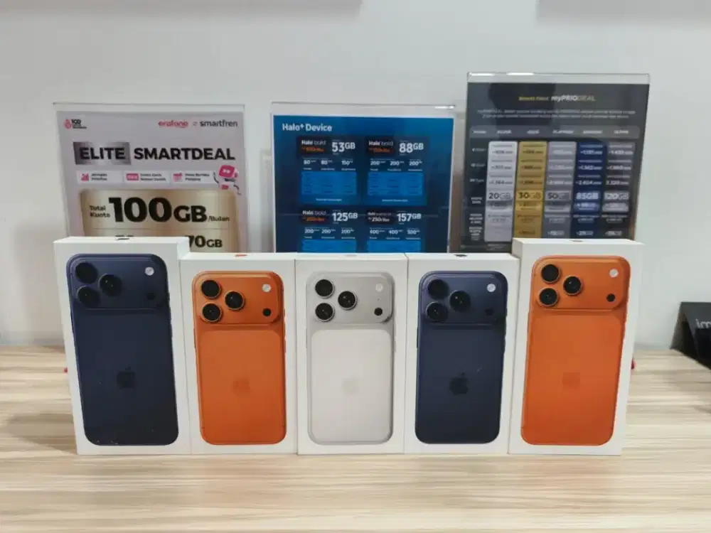 Kredit Iphone 17 Pro Bunga 0%