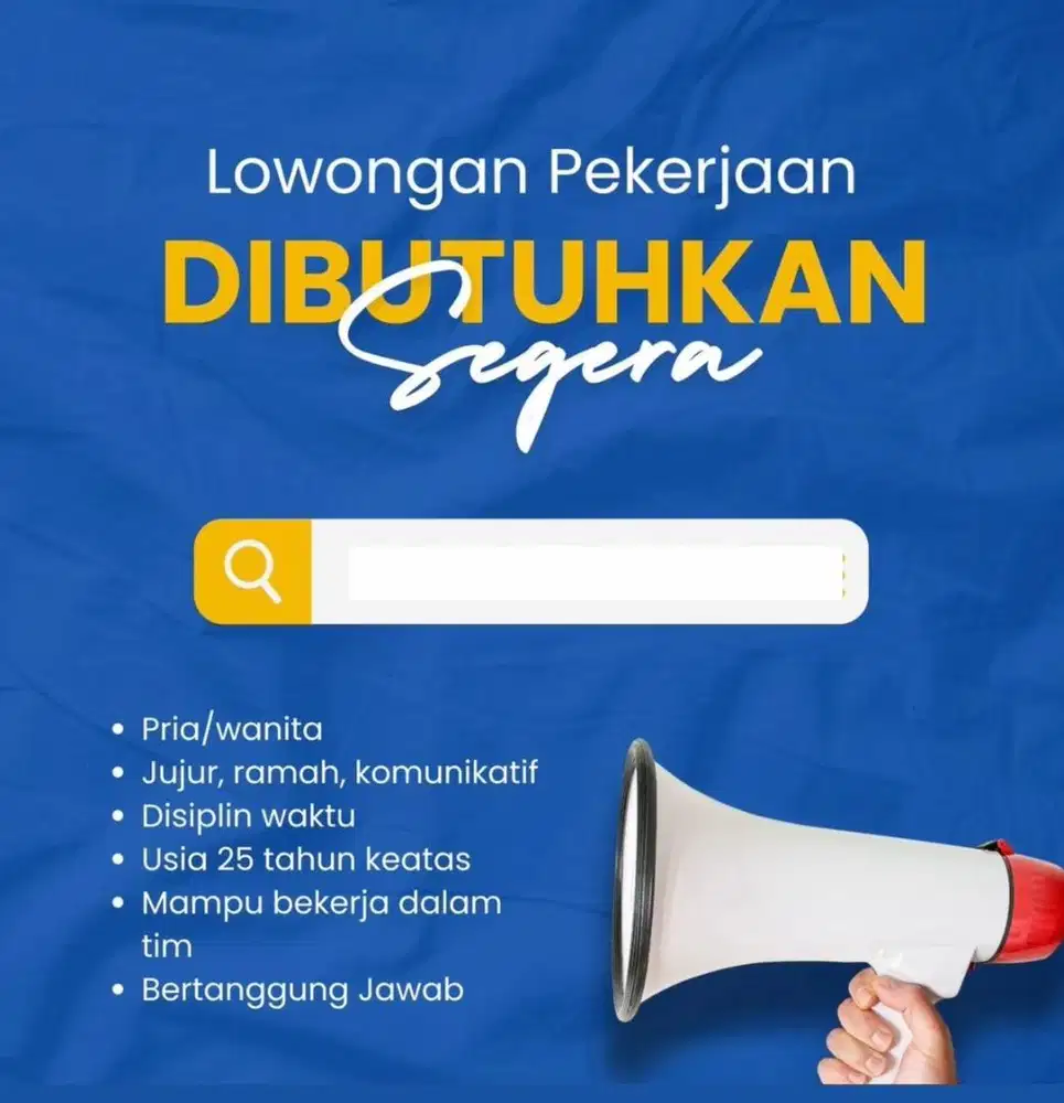 Lowongan kerja setrika