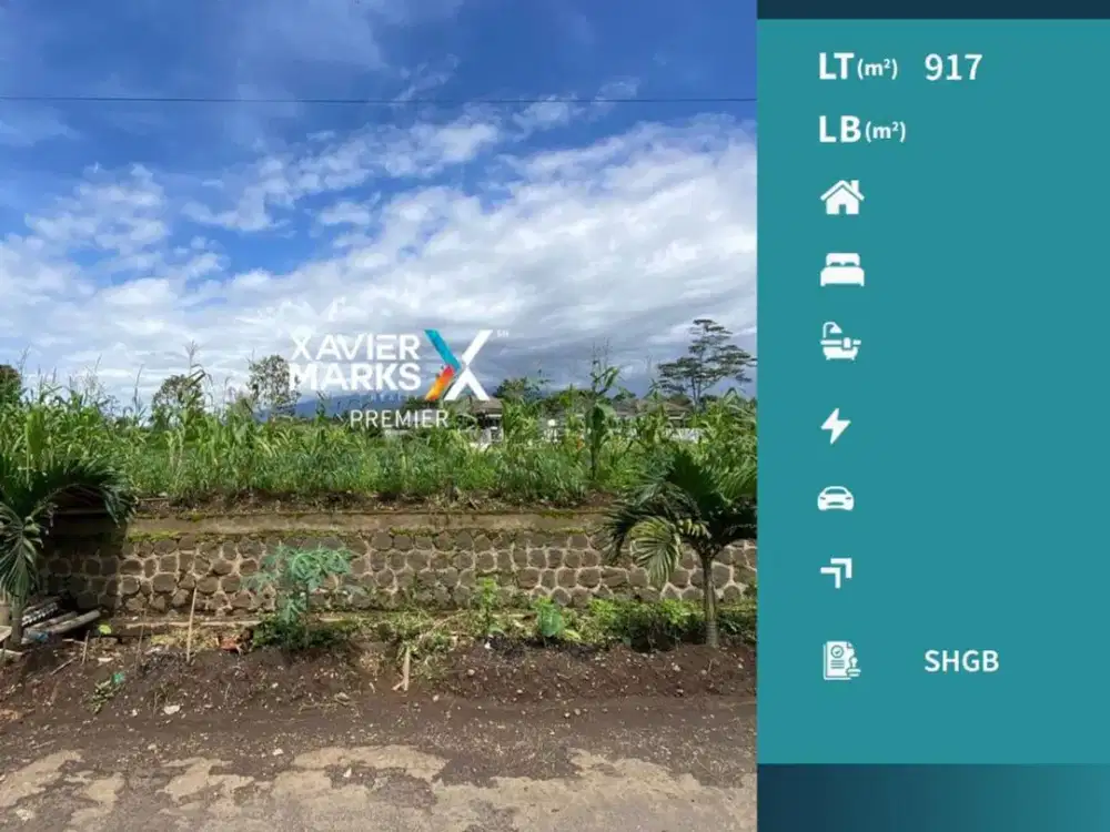 Dijual Murah Tanah Siap Bangun Posisi Hook di Kalirejo Lawang Malang