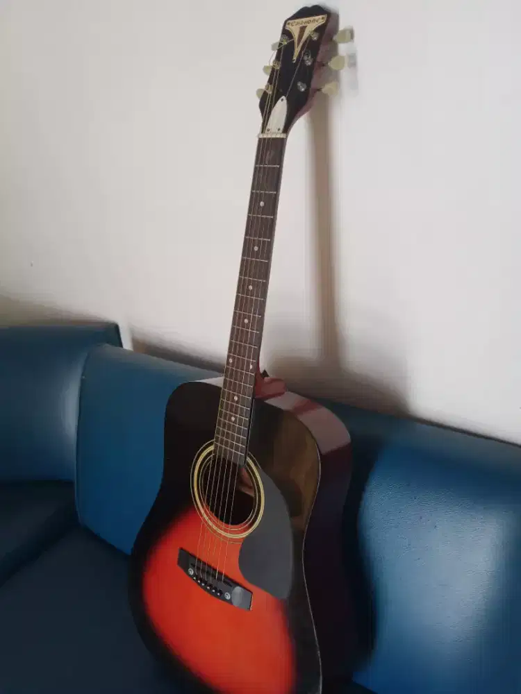 Gitar akustik epiphone pro 1 , sudah pasang preAmp Fishman