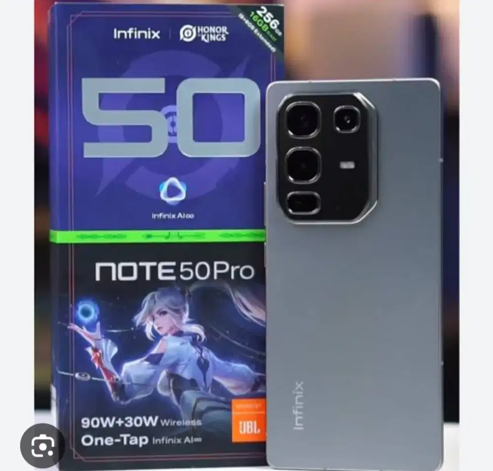 PROMO DISKON HP INFINIX NOTE 50 PRO RAM 8GB/256GB BARU SEGEL