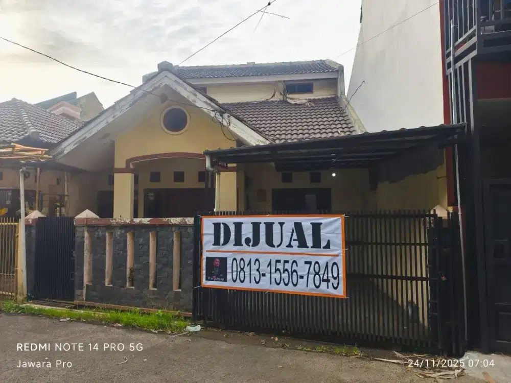 JUAL CEPAT! Rumah komplek Cimahi Tengah, Lokasi 500m ke jalan raya, STRATEGIS!