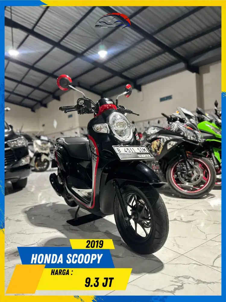 HONDA SCOOPY 2019 PLAT B NEGO MASZEHH HIKMAH MOTOR KEPUH MALANG
