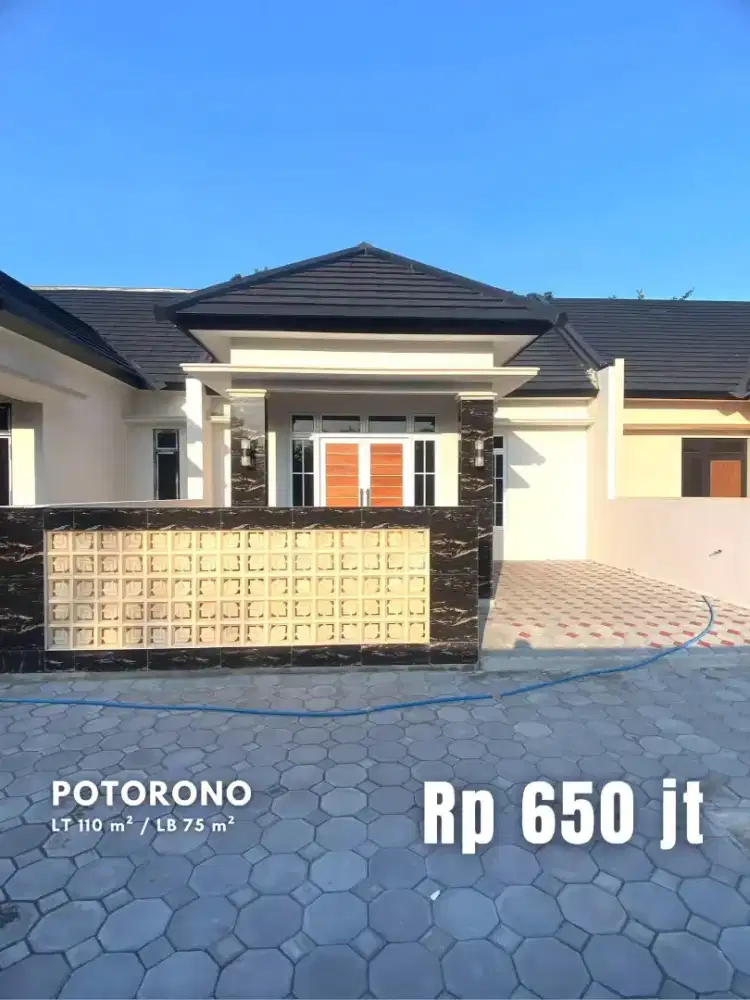 Dijual Rumah Apik Siap Huni di Potorono Banguntapan