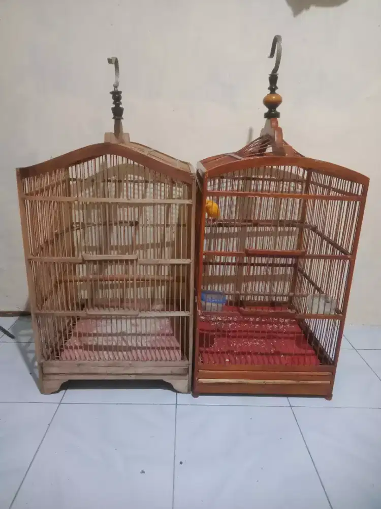 Jual 2 kandang jati borongan no 2
