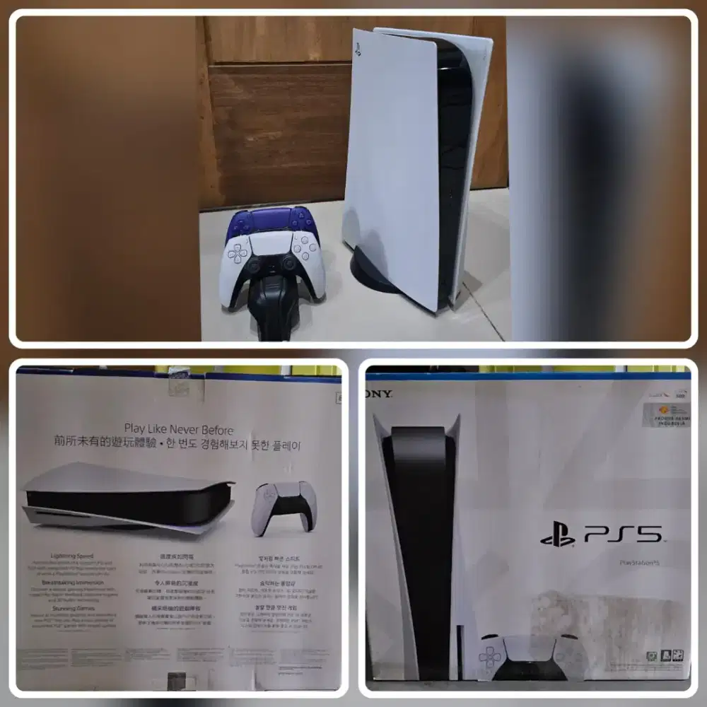 WTS PlayStation 5 Fat Disc Version Mulus Aman Lancar